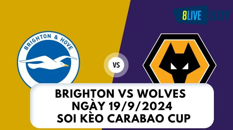 Brighton Vs Wolves Ngày 19/9/2024 - Soi Kèo Carabao Cup 