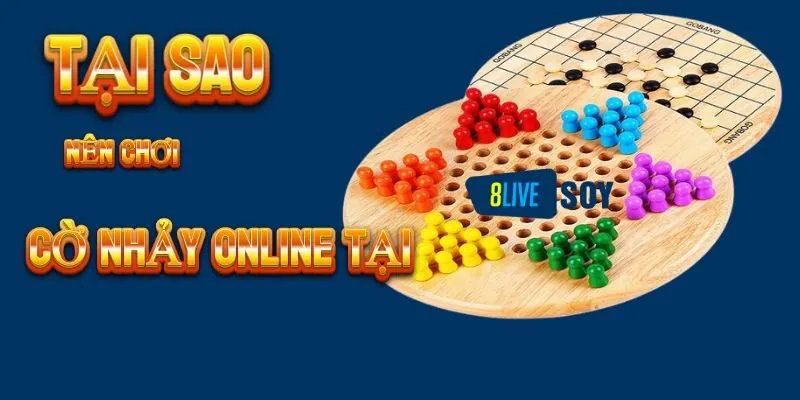 Lợi ích khi chơi cờ nhảy online tại 8Live Soy