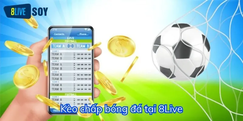 Nhà cái 8Live đưa ra kèo chấp bóng đá với tỷ lệ thưởng hấp dẫn