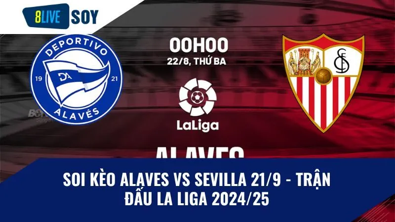 Soi kèo Alaves vs Sevilla 21/9 - Trận đấu La Liga 2024/25