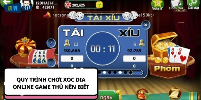 Quy trình chơi xoc dia online game thủ nên biết