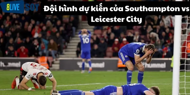 Đội hình dự kiến của Southampton vs Leicester City